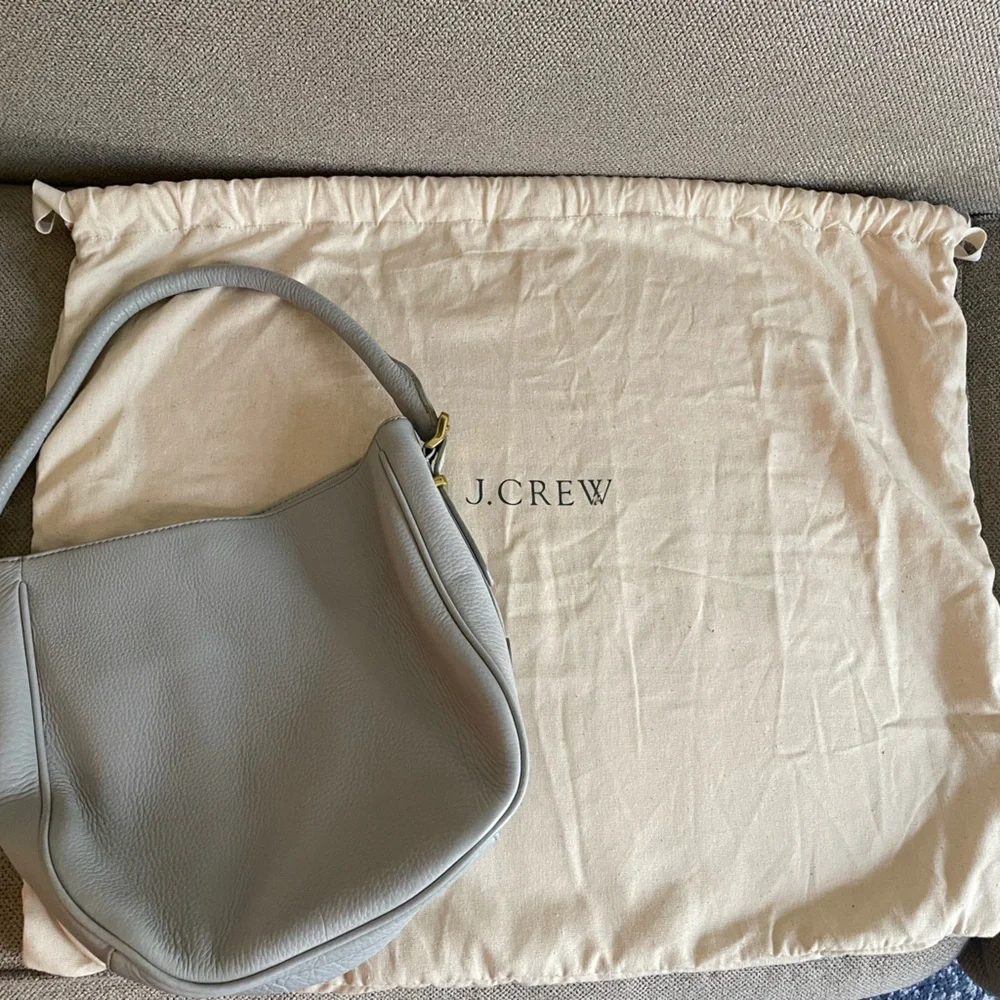 Barely used light blue J Crew purse - Picture 3 of 6